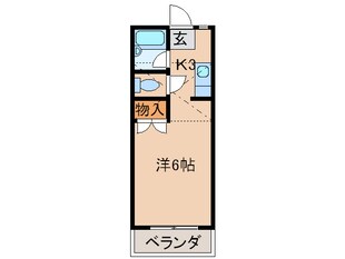 シティベール南八千代の物件間取画像